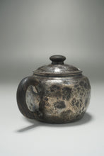 Load image into Gallery viewer, 999 Pure Silver Handmade Rocky Texture Teapot 全手工纯银999壶 115ml
