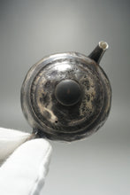 Load image into Gallery viewer, 999 Pure Silver Handmade Rocky Texture Teapot 全手工纯银999壶 115ml
