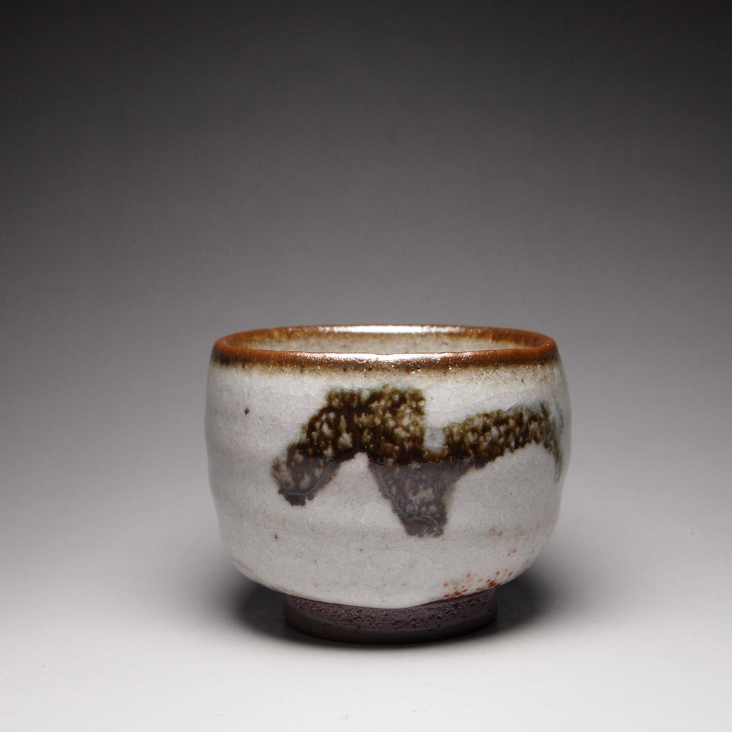 Shino Glazed Stoneware Teacup no.8 手工陶艺志野杯 115ml