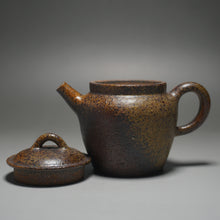 Load image into Gallery viewer, Wood Fired Julunzhu Nixing Teapot by Li Wenxin 李文新柴烧坭兴壶 120ml
