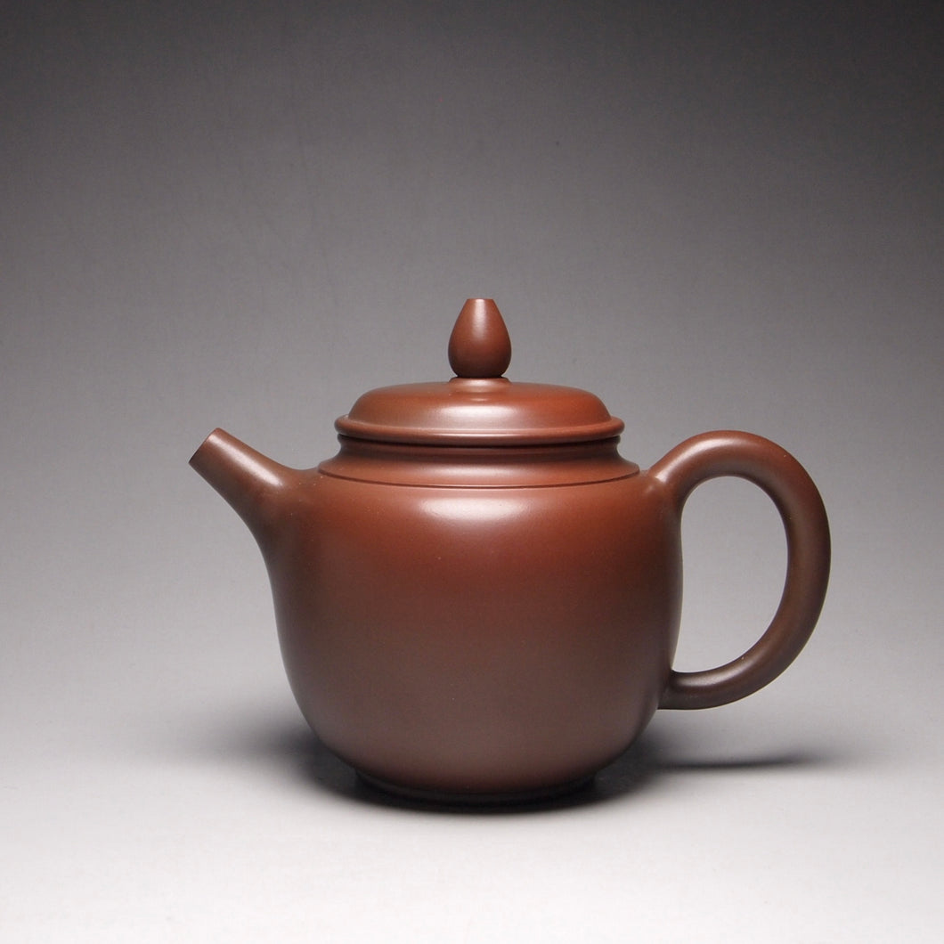 120ml Tall Fanggu Nixing Teapot with Yaobian by Li Wenxin 李文新泥兴阴阳仿古壶