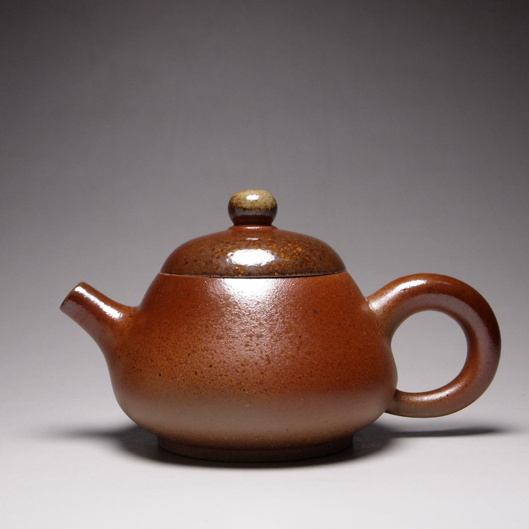 Wood Fired Junde Nixing Teapot,  柴烧坭兴君德, 120ml
