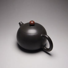 Load image into Gallery viewer, 120ml Red Knob Xishi Nixing Teapot by Li Wenxin 李文新坭兴西施壶
