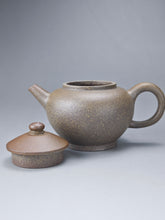 Load image into Gallery viewer, Wood Fired Jiangponi Julun Yixing Teapot 柴烧降坡泥巨轮珠 120ml
