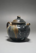 Load image into Gallery viewer, Wood Fired Handpicked TianQingNi Lianzi Yixing Teapot No.1 柴烧天青泥莲子 125ml
