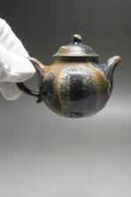 Load image into Gallery viewer, Wood Fired Handpicked TianQingNi Lianzi Yixing Teapot No.1 柴烧天青泥莲子 125ml

