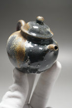 Load image into Gallery viewer, Wood Fired Handpicked TianQingNi Lianzi Yixing Teapot No.1 柴烧天青泥莲子 125ml
