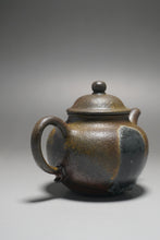 Load image into Gallery viewer, Wood Fired Handpicked TianQingNi Lianzi Yixing Teapot No.2 柴烧天青泥莲子 125ml
