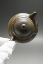 Load image into Gallery viewer, Wood Fired Handpicked TianQingNi Lianzi Yixing Teapot No.2 柴烧天青泥莲子 125ml
