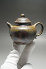 Load image into Gallery viewer, Wood Fired Handpicked TianQingNi Lianzi Yixing Teapot No.2 柴烧天青泥莲子 125ml

