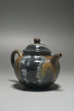 Load image into Gallery viewer, Wood Fired Handpicked TianQingNi Lianzi Yixing Teapot No.3 柴烧天青泥莲子 125ml
