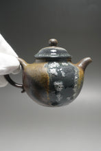Load image into Gallery viewer, Wood Fired Handpicked TianQingNi Lianzi Yixing Teapot No.3 柴烧天青泥莲子 125ml
