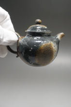 Load image into Gallery viewer, Wood Fired Handpicked TianQingNi Lianzi Yixing Teapot No.4 柴烧天青泥莲子 125ml

