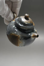 Load image into Gallery viewer, Wood Fired Handpicked TianQingNi Lianzi Yixing Teapot No.4 柴烧天青泥莲子 125ml
