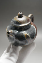 Load image into Gallery viewer, Wood Fired Handpicked TianQingNi Lianzi Yixing Teapot No.4 柴烧天青泥莲子 125ml
