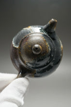 Load image into Gallery viewer, Wood Fired Handpicked TianQingNi Lianzi Yixing Teapot No.4 柴烧天青泥莲子 125ml
