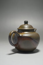 Load image into Gallery viewer, Wood Fired Handpicked TianQingNi Lianzi Yixing Teapot 柴烧天青泥莲子 125ml
