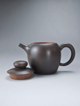 Load image into Gallery viewer, 125ml Julunzhu Nixing Teapot by Li Wenxin 李文新坭兴壶
