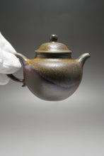 Load image into Gallery viewer, Wood Fired Handpicked TianQingNi Lianzi Yixing Teapot 柴烧天青泥莲子 125ml
