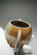Load image into Gallery viewer, Wood Fired Dragon Egg Nixing Teapot by Li Wenxin  柴烧坭兴龙蛋壶 125ml
