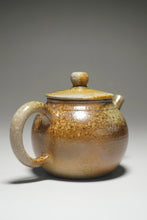 Load image into Gallery viewer, Wood Fired Rustic Classic Nixing Teapot by Li Wenxin 李文新柴烧壶 125ml
