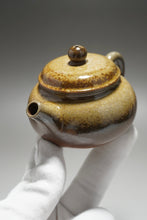 Load image into Gallery viewer, Wood Fired Little Round Nixing Teapot by Li Wenxin  李文新柴烧坭兴壶 125ml
