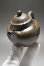Load image into Gallery viewer, Wood Fired Handpicked TianQingNi Lianzi Yixing Teapot 柴烧天青泥莲子 125ml

