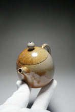 Load image into Gallery viewer, Wood Fired Dragon Egg Nixing Teapot by Li Wenxin  柴烧坭兴龙蛋壶 125ml
