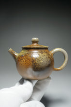 Load image into Gallery viewer, Wood Fired Rustic Classic Nixing Teapot by Li Wenxin 李文新柴烧壶 125ml
