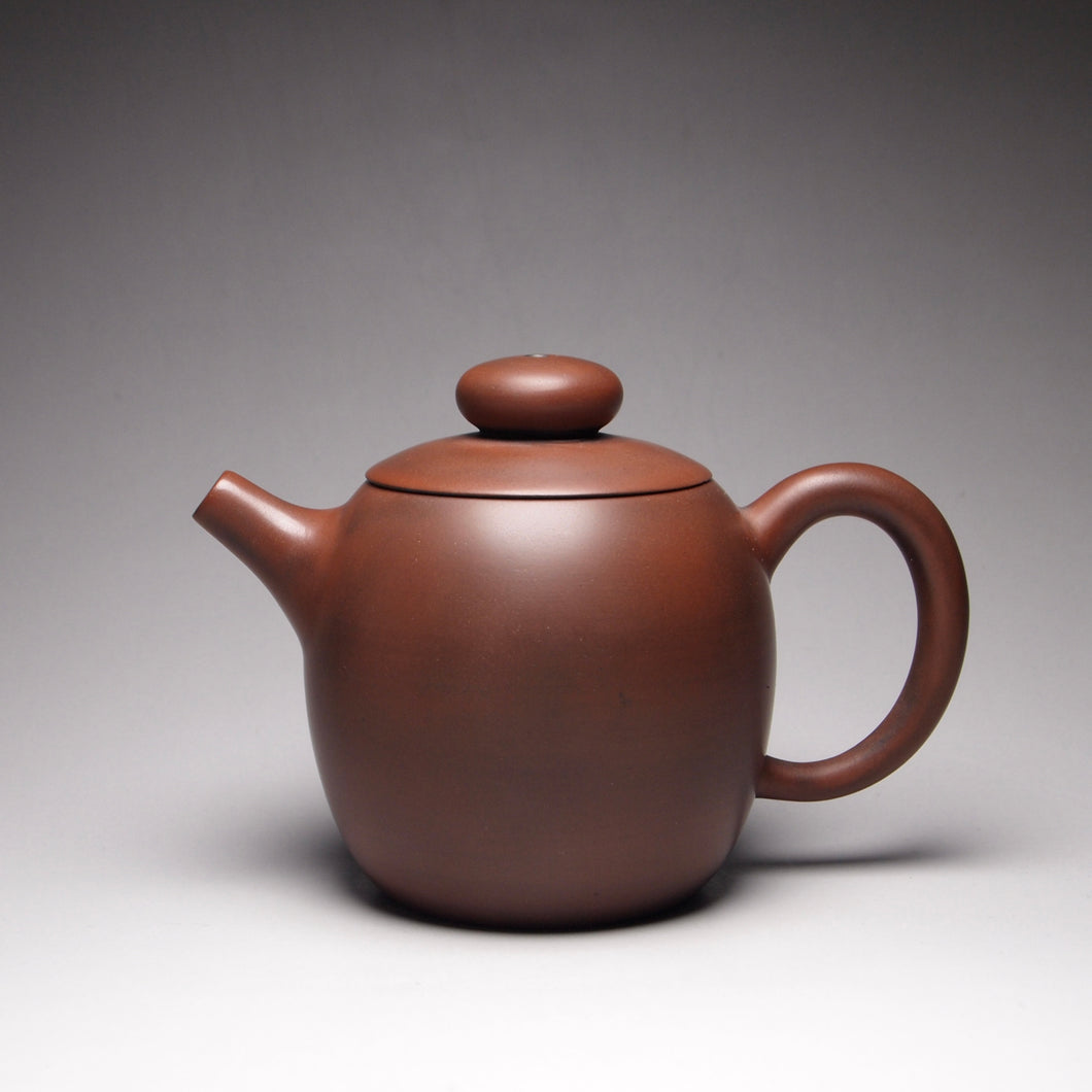 125ml Brown Julunzhu Nixing Teapot by Li Wenxin 李文新坭兴壶