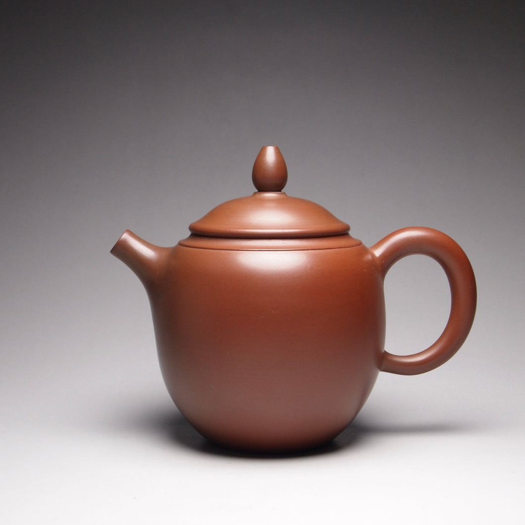 125ml Tall Fanggu Nixing Teapot with Yaobian 坭兴阴阳仿古壶