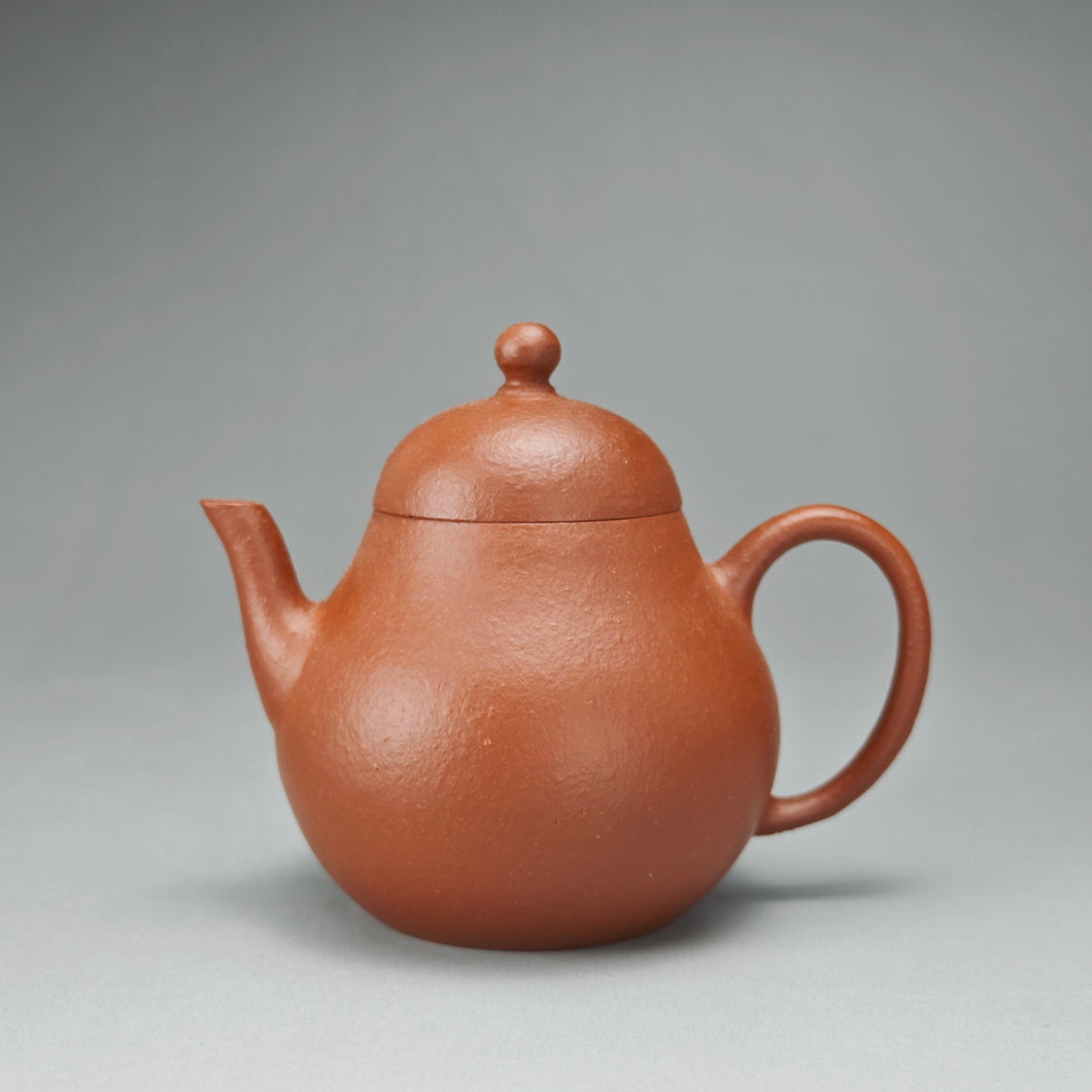 Zhuni Dahongpao Tall Pear Yixing Teapot 朱泥大红袍高梨形壶 125ml