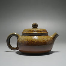 Load image into Gallery viewer, Wood Fired Little Round Nixing Teapot by Li Wenxin  李文新柴烧坭兴壶 125ml
