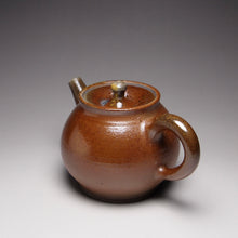 Load image into Gallery viewer, Wood Fired Round Classic Nixing Teapot 柴烧泥兴壶 125ml
