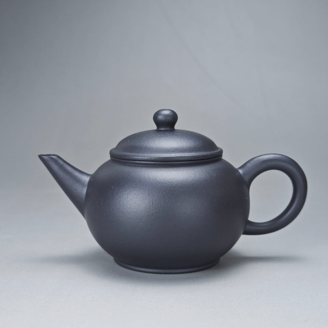 Heini (Wuhui Lao Zini) Shuiping Yixing Teapot 捂灰老紫泥水平 125ml