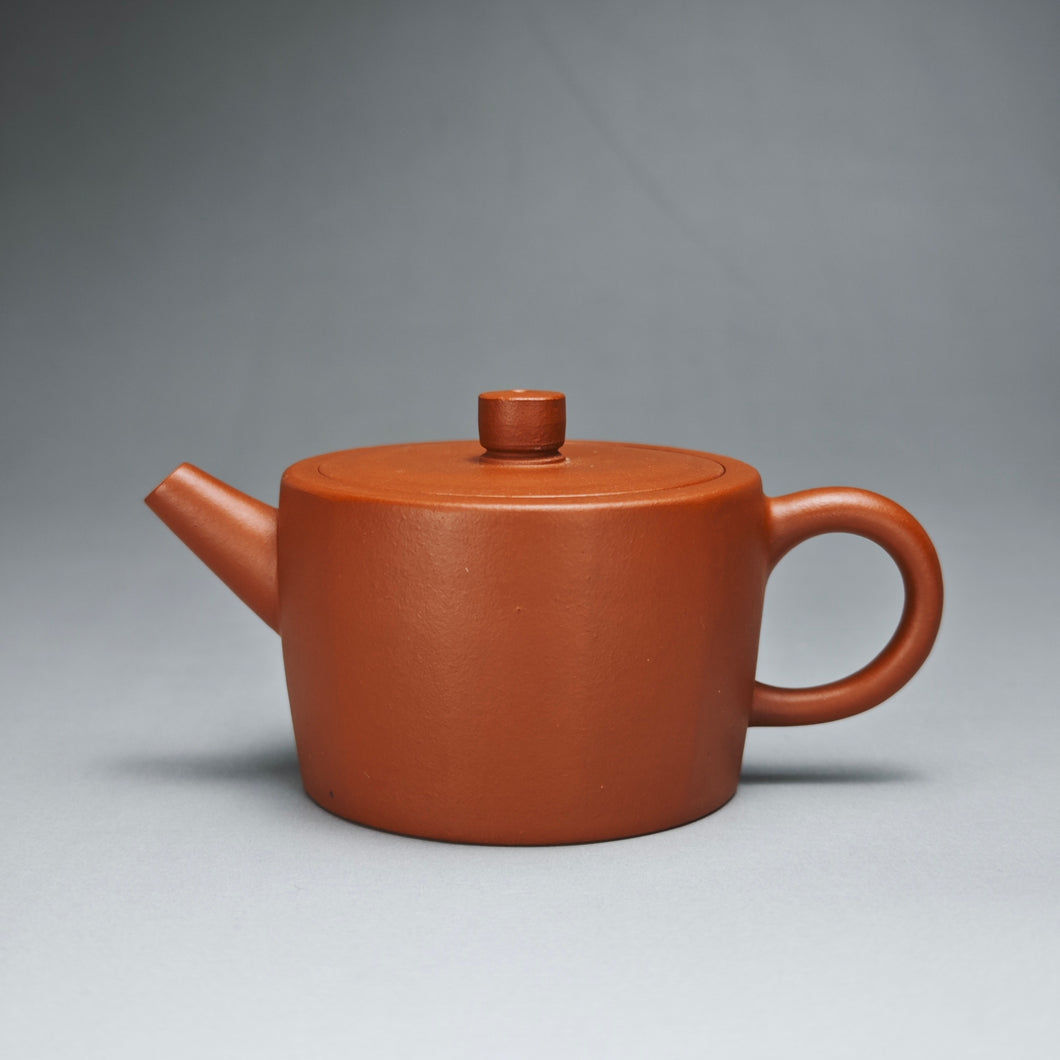 Xiao Hongni Dodecagon (12-sided)  Yixing Teapot 小红泥12瓣圆柱 120ml