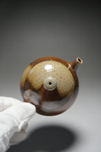 Load image into Gallery viewer, Wood Fired Round Nixing Teapot by Li Wenxin 李文新柴烧壶 130ml
