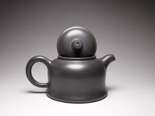 Load image into Gallery viewer, 130ml Dark Grey Jinzhong Nixing Teapot by Li Wenxin 李文新金钟壶
