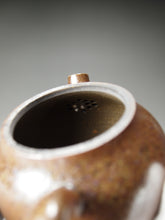 Load image into Gallery viewer, Wood Fired Guweng Nixing Teapot by Li Wenxin  坭兴李文新柴烧古瓮 130ml
