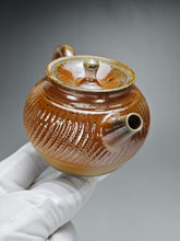 Load image into Gallery viewer, Wood Fired Tiaodao Nixing Teapot by Li Wenxin  李文新柴烧跳刀 130ml
