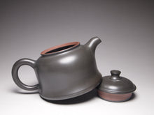 Load image into Gallery viewer, 130ml Dark Grey Jinzhong Nixing Teapot by Li Wenxin 李文新金钟壶
