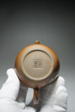 Load image into Gallery viewer, Wood Fired Round Nixing Teapot by Li Wenxin 李文新柴烧壶 130ml
