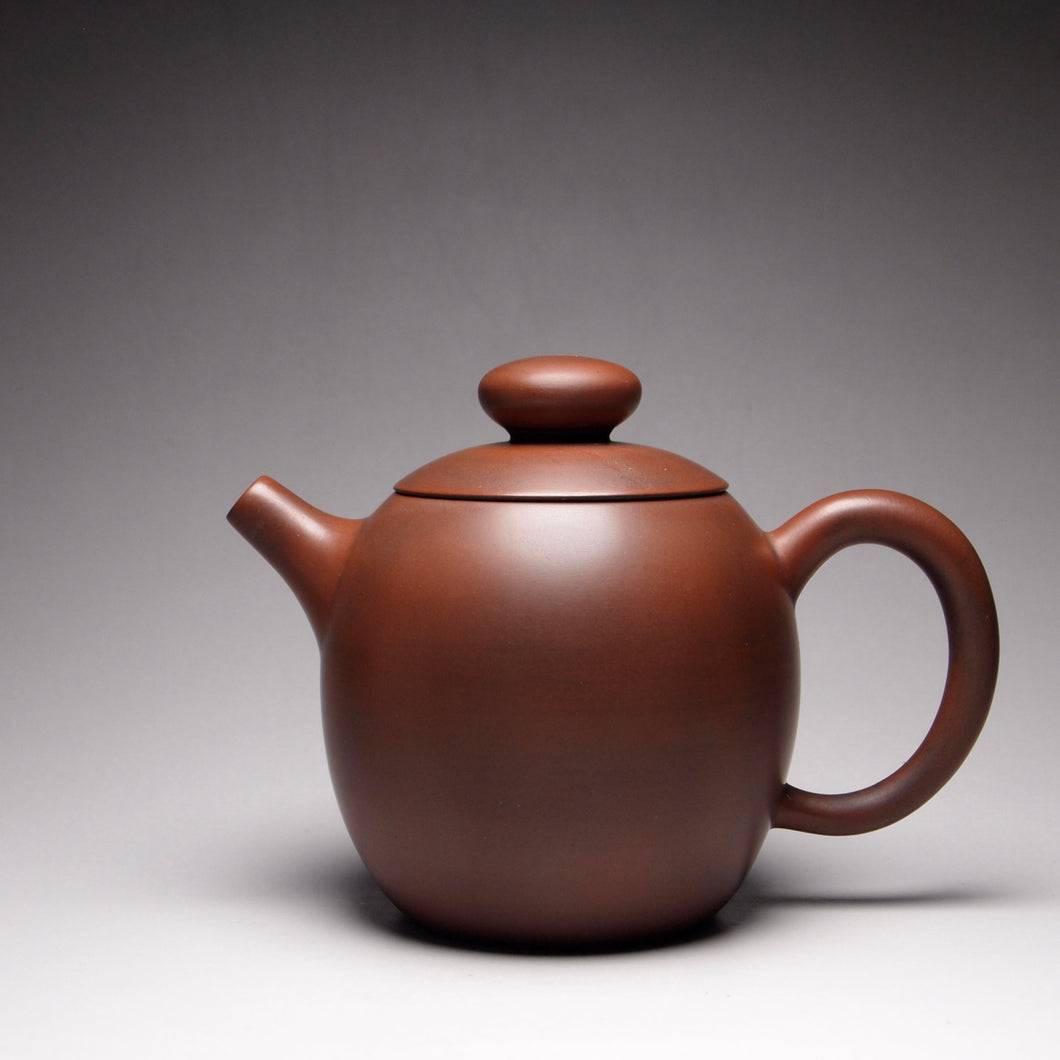 130ml Brown Julunzhu Nixing Teapot by Li Wenxin 李文新坭兴壶