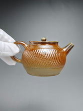 Load image into Gallery viewer, Wood Fired Tiaodao Nixing Teapot by Li Wenxin  李文新柴烧跳刀 130ml
