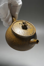 Load image into Gallery viewer, Wood Fired Taihushi Nixing Teapot by Li Wenxin 李文新柴烧坭兴太湖石 135ml
