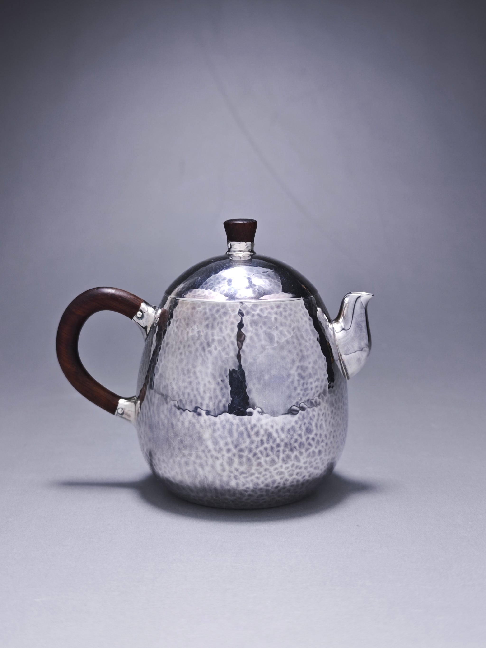 中国古玩 天目釉小壺 11cm9cm【桐箱付】