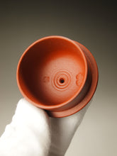 Load image into Gallery viewer, Fully Handmade Zhuni Shuiping Teapot by YuBo 全手工朱泥水平余波制 135ml
