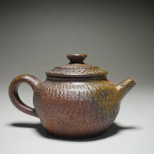 Load image into Gallery viewer, Wood Fired Wabi-Sabi Nixing Teapot by Li Wenxin 李文新柴烧跳刀 135ml
