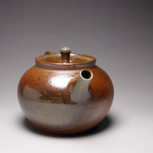 Load image into Gallery viewer, Wood Fired Round Nixing Teapot 柴烧泥兴壶 135ml
