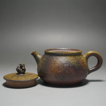 Load image into Gallery viewer, Wood Fired Taihushi Nixing Teapot by Li Wenxin 李文新柴烧坭兴太湖石 135ml
